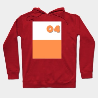 4 number Hoodie